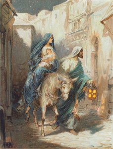 De vlucht naar Egypte door Robert Ambrose Dudley