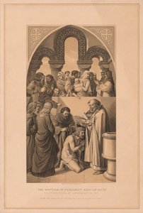De Doop van Ethelbert, Koning van Kent door Robert Anderson