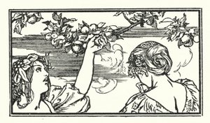Illustratie voor Gedichten van John Keats