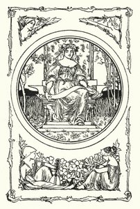 Illustratie voor Gedichten van John Keats door Robert Anning Bell