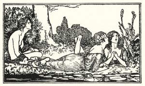 Illustratie voor Gedichten van John Keats: Endymion
