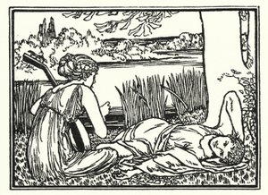 Illustratie voor Gedichten van John Keats: Endymion