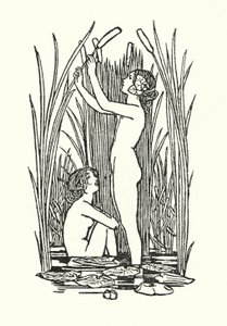 Illustratie voor Gedichten van John Keats: Lamia (litho) door Robert Anning Bell