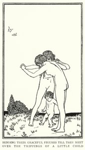 Illustratie voor Gedichten van John Keats: Slaap en Schoonheid (litho) door Robert Anning Bell