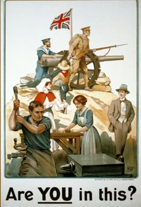 Britse, Eerste Wereldoorlog Poster door Robert Baden Powell