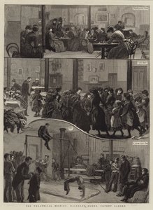 De theatrale missie, Macready House, Covent Garden door Robert Barnes
