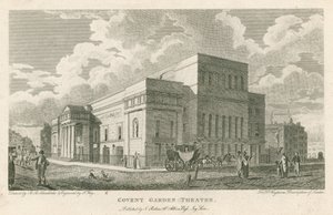 Covent Garden Theater, Westminster, Londen door Robert Blemell Schnebbelie