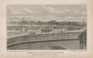 Londen, vanaf Chatham Place, Blackfriars