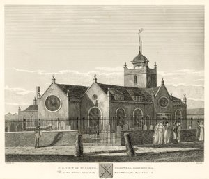 Noordoostelijk uitzicht op St. Paul