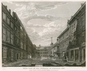 Westelijke aanblik van het interieur van Furnival