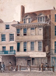 George Inn, West Smithfield, Londen door Robert Blemmell Schnebbelie