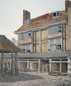 Leadenhall Market, City of London, 1814 door Robert Blemmell Schnebbelie