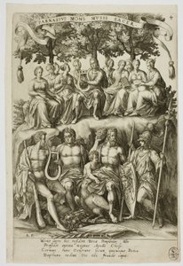 Parnassus, plaat 4 van Parnassus Biceps