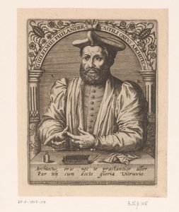 Portret van Guillaume Philandrier