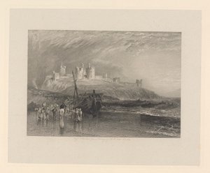 Dunstanborough Kasteel, Northumberland