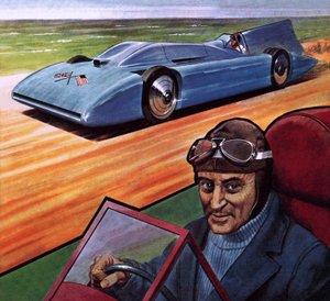 Malcolm Campbell en Bluebird