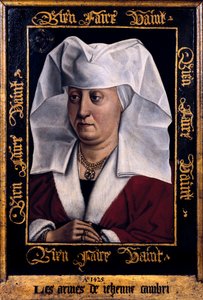 Portret van Marie de Pacy