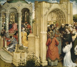 Het huwelijk van Maria en Jozef, ca. 1420