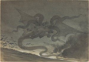 Vliegend Monster door Robert Caney