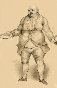 Sam House, de patriottische kastelein, 1822 door Robert Cooper