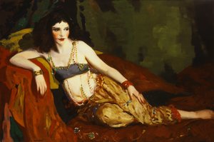 Danseres van Delhi door Robert Cozad Henri