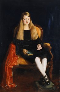 Portret van Marcia Anne M. Tucker, 1926 door Robert Cozad Henri