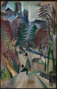 Laon Landschap door Robert Delaunay