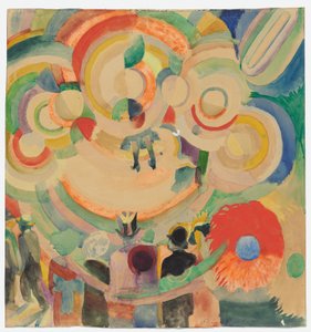 Manège de Cochons door Robert Delaunay