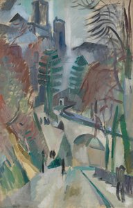 Landschap van Laon, 1912.