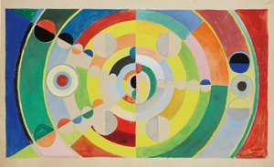 Relief-schijven door Robert Delaunay