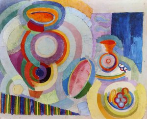 Robert Delaunay Stilleven Portugees door Robert Delaunay