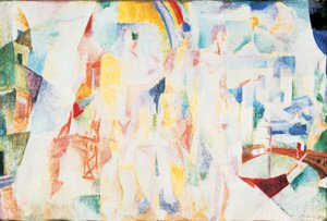 De Stad Parijs door Robert Delaunay
