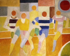 De Renners door Robert Delaunay