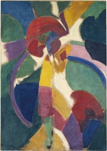 Vrouw met een Parasol, 1913