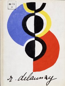 Omslag van de tentoonstellingscatalogus. Bale door Robert Delaunay