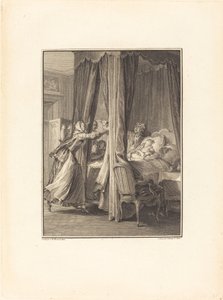 Dood van Julie door Robert Delaunay after Jean Michel Moreau
