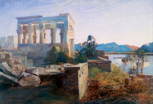 Philae, Egypte, 19e eeuw door Robert Dighton