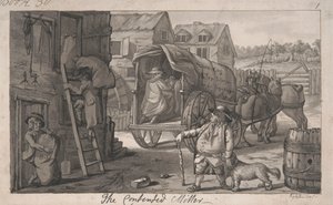 De Tevreden Molenaar door Robert Dighton