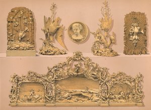 Houtsnijwerk, 1893 door Robert Dudley