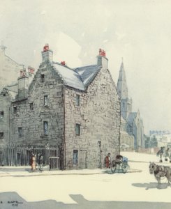 Glasgow: Provands Lordship (kleurenlitho)