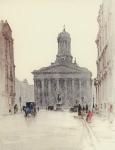 Glasgow: The Royal Exchange (kleurenlitho)