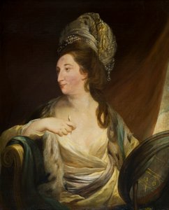 Portret van Elizabeth Simpson, Lady Bridgeman, ca. 1750-88 door Robert Edge Pine