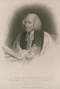 Portret van Robert Lowth door Robert Edge Pine