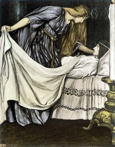 De Dood van Tristan - in "De Roman van Tristan en Isolde", door Robert Engels door Robert Engels