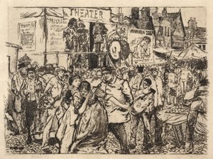 Een illustratie door Robert Frederick Blum