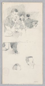 Café door Robert Frederick Blum