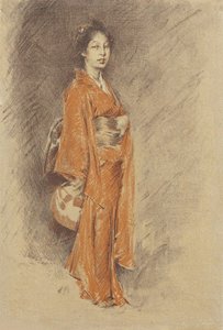 Japanse Vrouw in Kimono