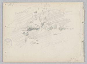 Landschap door Robert Frederick Blum