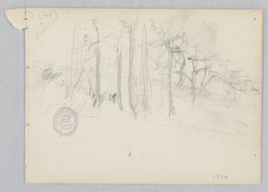 Landschap door Robert Frederick Blum