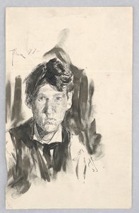 Portret van Kenyon Cox door Robert Frederick Blum